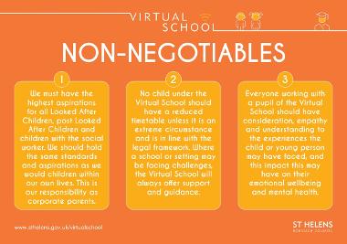 Photo of non-negotiables